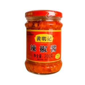 黄明记辣椒酱200g  10瓶装